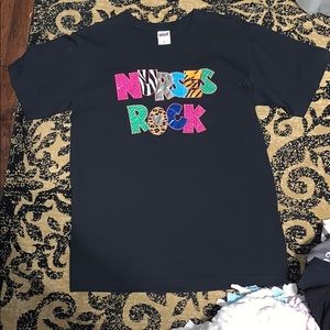 Nurses rock tee